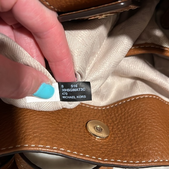 Michael Kors Denim and Luggage Trim - Picture 7 of 8